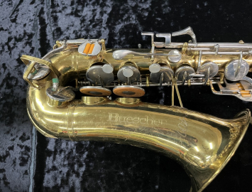 Photo Post- 'Top Hat and Cane' Buescher 400 Alto Saxophone - Serial # 377147